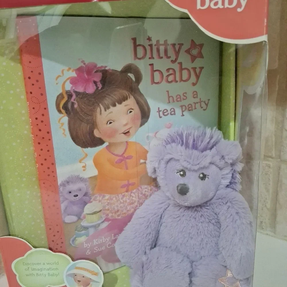 American Girl Bitty & Baby Book & Plush Set